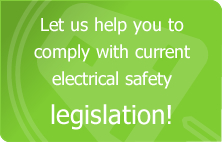 Let us help you comply with current electrical safety legislation for PAT Testing